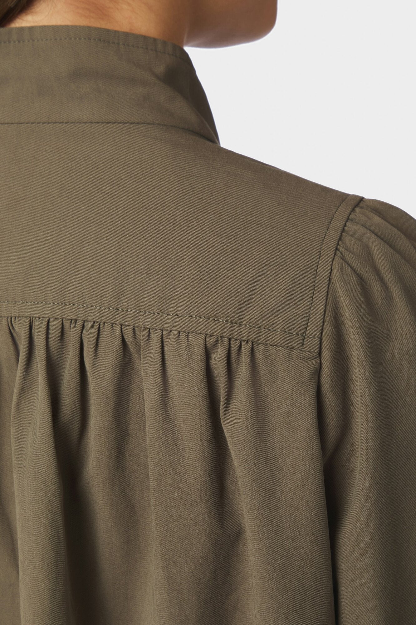 Tirsa Twill jakke - Army